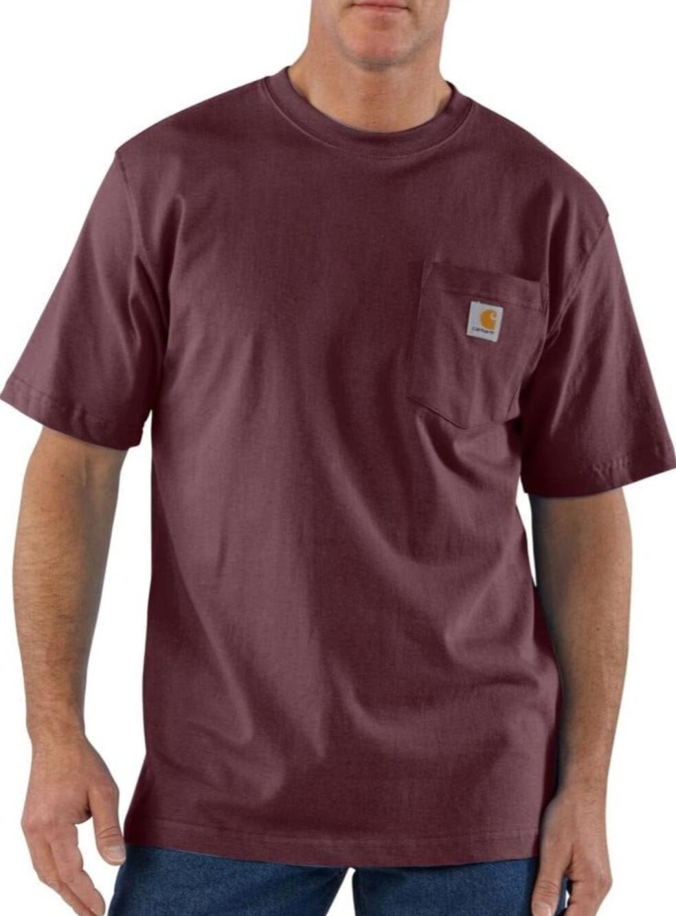 Carhartt T-Shirt Loose Fit Short Sleeve Workwear Gorpcore Cherry Size 3XL